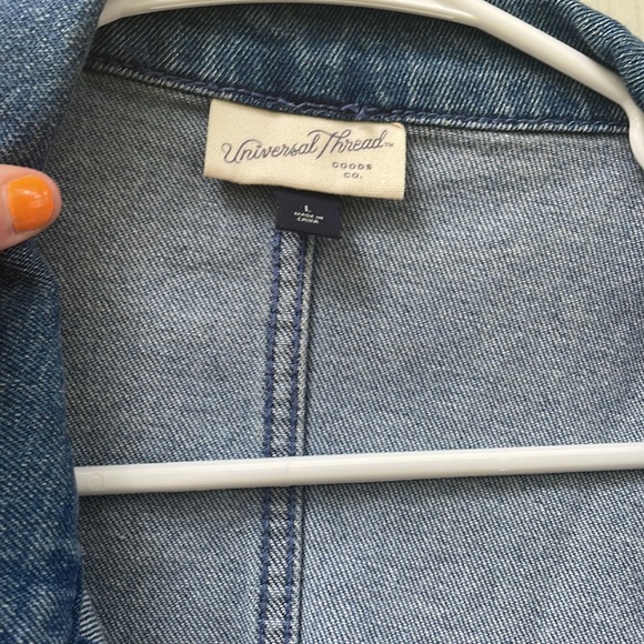Universal thread button up jean jacket - Picture 3 of 5